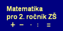 Matematika pro 2. ročník základní školy